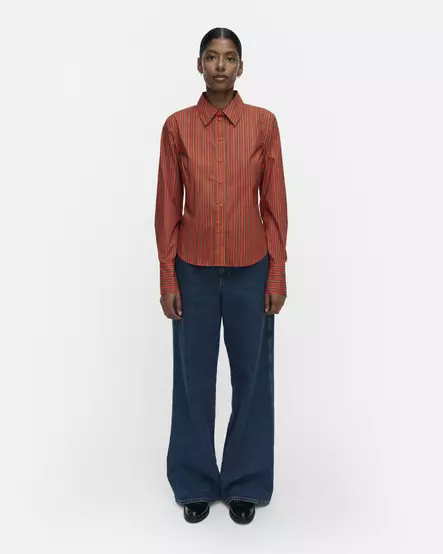 Marimekko Innota Piccolo Puuvillapaita - Kangaspaidat - 095165-380 - 1